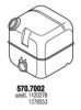 SCANI 1378553 Middle-/End Silencer